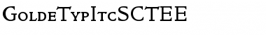 Download GoldeTypItcSCTEE Font Download GoldeTypItcSCTEE Font