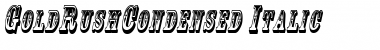 Download GoldRushCondensed Font Download GoldRushCondensed Font