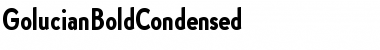 Download GolucianBoldCondensed Font Download GolucianBoldCondensed Font