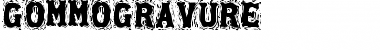 Download Gommogravure Font Download Gommogravure Font
