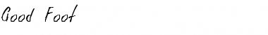 Download Good Foot Font Download Good Foot Font