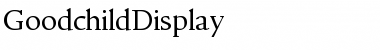 Download GoodchildDisplay Font Download GoodchildDisplay Font