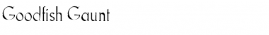 Download Goodfish Gaunt Font Download Goodfish Gaunt Font
