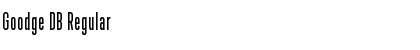 Download Goodge DB Font Download Goodge DB Font