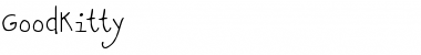 Download GoodKitty Font Download GoodKitty Font