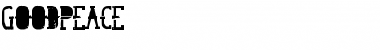 Download GoodPeace Font Download GoodPeace Font