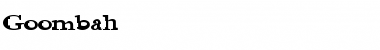 Download Goombah Font Download Goombah Font