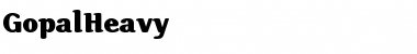 Download GopalHeavy Font Download GopalHeavy Font