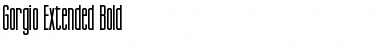 Download Gorgio Extended Font Download Gorgio Extended Font