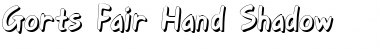 Download Gort's Fair Hand Shadow Font Download Gort's Fair Hand Shadow Font