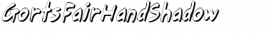 Download Gort's/Fair/Hand/Shadow Font Download Gort's/Fair/Hand/Shadow Font