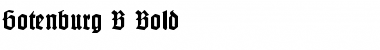 Download Gotenburg B Font Download Gotenburg B Font