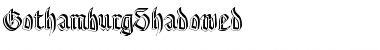 Download GothamburgShadowed Font Download GothamburgShadowed Font