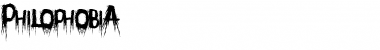 Download Philophobia Font Download Philophobia Font