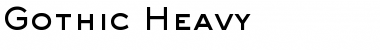 Download Gothic Heavy Font Download Gothic Heavy Font