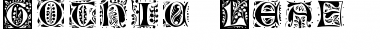 Download Gothic Leaf Font Download Gothic Leaf Font