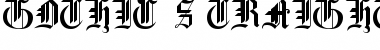 Download Gothic Straight-Faced, 16th c. Font Download Gothic Straight-Faced, 16th c. Font