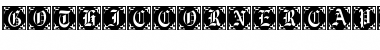 Download GothicCornerCaps Font Download GothicCornerCaps Font
