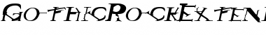 Download GothicRockExtended Font Download GothicRockExtended Font