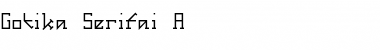 Download Gotika Serifai A Font Download Gotika Serifai A Font