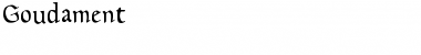 Download Goudament Font Download Goudament Font
