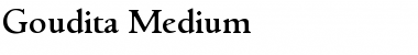 Download Goudita-Medium Font Download Goudita-Medium Font