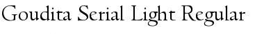 Download Goudita-Serial-Light Font Download Goudita-Serial-Light Font