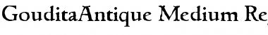 Download GouditaAntique-Medium Font Download GouditaAntique-Medium Font
