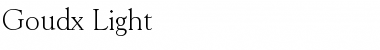 Download Goudx-Light Font Download Goudx-Light Font