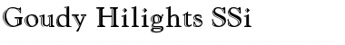 Download Goudy Hilights SSi Font Download Goudy Hilights SSi Font