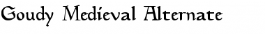 Download Goudy Medieval Alternate Font Download Goudy Medieval Alternate Font