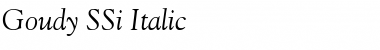 Download Goudy SSi Font Download Goudy SSi Font