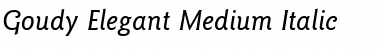 Download Goudy-Elegant-Medium Font Download Goudy-Elegant-Medium Font