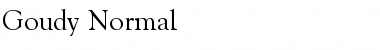 Download Goudy-Normal Font Download Goudy-Normal Font