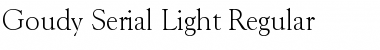 Download Goudy-Serial-Light Font Download Goudy-Serial-Light Font