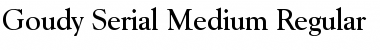 Download Goudy-Serial-Medium Font Download Goudy-Serial-Medium Font