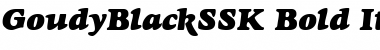 Download GoudyBlackSSK Font Download GoudyBlackSSK Font