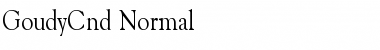 Download GoudyCnd-Normal Font Download GoudyCnd-Normal Font