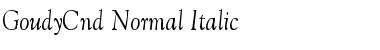 Download GoudyCnd-Normal-Italic Font Download GoudyCnd-Normal-Italic Font