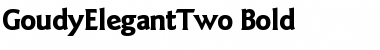 Download GoudyElegantTwo Font Download GoudyElegantTwo Font