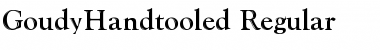 Download GoudyHandtooled Font Download GoudyHandtooled Font
