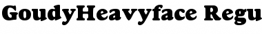 Download GoudyHeavyface Font Download GoudyHeavyface Font