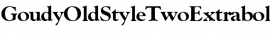 Download GoudyOldStyleTwoExtrabold Font Download GoudyOldStyleTwoExtrabold Font