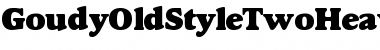 Download GoudyOldStyleTwoHeavy Font Download GoudyOldStyleTwoHeavy Font