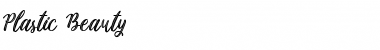Download Plastic Beauty Font Download Plastic Beauty Font