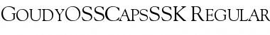 Download GoudyOSSCapsSSK Font Download GoudyOSSCapsSSK Font