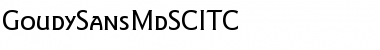 Download GoudySansMdSCITC Font Download GoudySansMdSCITC Font