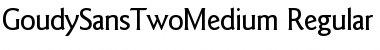 Download GoudySansTwoMedium Font Download GoudySansTwoMedium Font