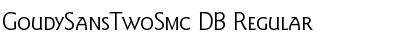 Download GoudySansTwoSmc DB Font Download GoudySansTwoSmc DB Font
