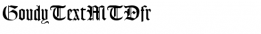 Download GoudyTextMTDfr Font Download GoudyTextMTDfr Font